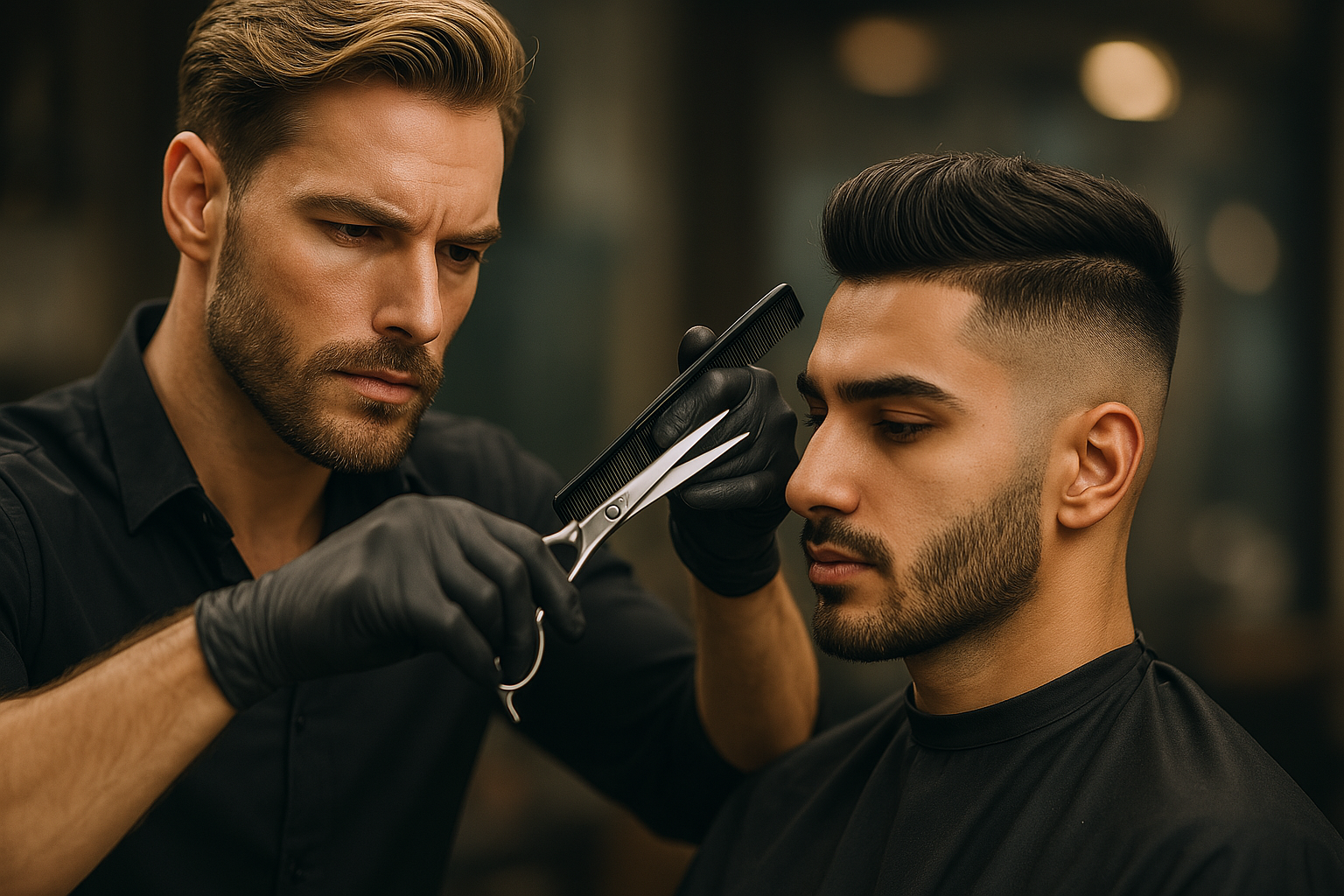 20250410_1145_Professional Barber Precision_simple_compose_01jrgg6xssfmmryvsmnb07nsr0 - BarberVegas | Las Vegas Barber – D sharpcut & ICONIC BARBERSHOP